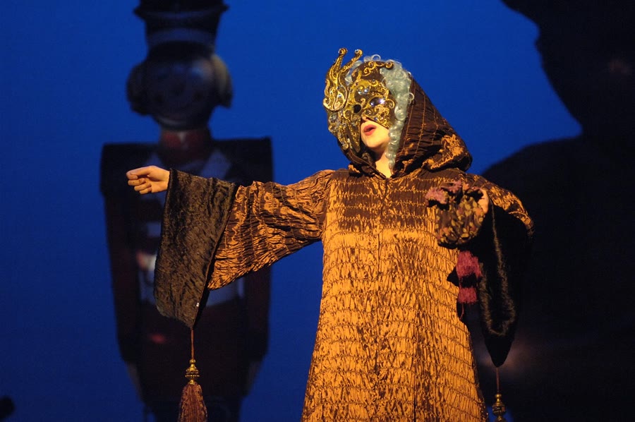 Performer on stage